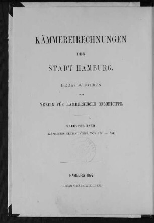 Bd. 6: 1541 - 1554