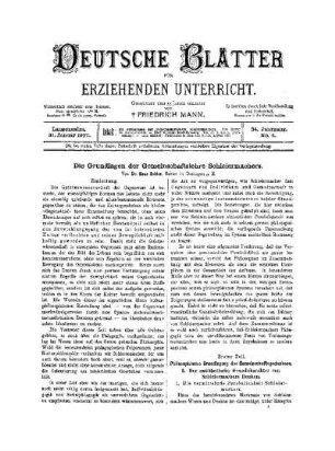 Die Grundlagen der Gemeinschaftslehre Schleiermachers