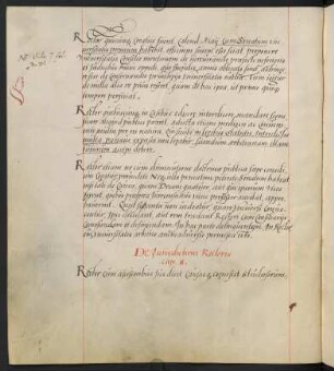 8. De iurisdictione Rectoris.