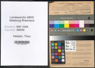 Entnazifizierung Theo Heisten , geb. 28.07.1896 (Lehrer)