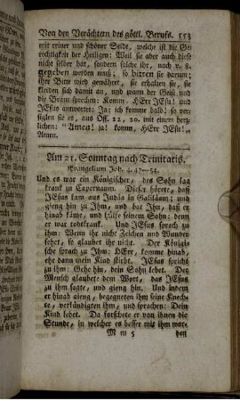 Am 21. Sonntag nach Trinitatis. - Am 24. Sonntag nach Trinitatis.