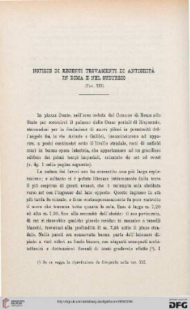 37: Notizie di recenti trovamenti di antichità in Roma e nel suburbio, [21]