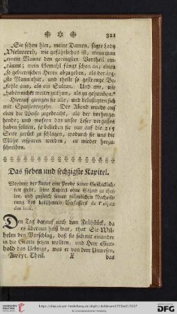 Das sieben und sechzigste Kapitel