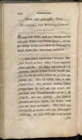 Neun und zwanzigster Brief. Fortsetzung des Vorhergehenden.