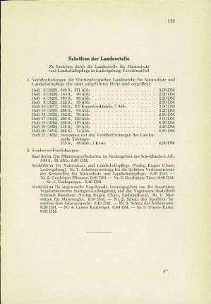 Schriften der Landesstelle