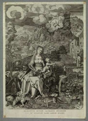 Maria mit den vielen Tieren