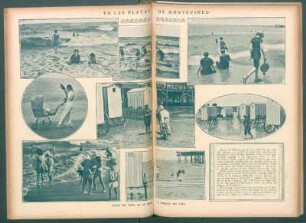 En las playas de Montevideo - [Ilustración]