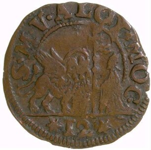 Münze, Soldo, 1700 - 1709