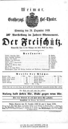 Der Freischütz