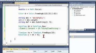01.03_4 C# Typen, Operationen, Arrays, Klassen, Objekte, public, private