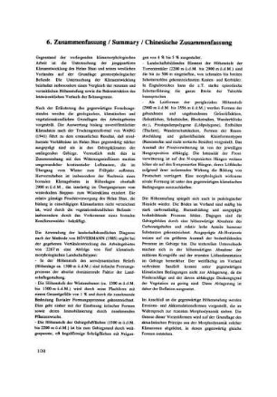 6. Zusammenfassung / Summary / Chinesische Zusammenfassung