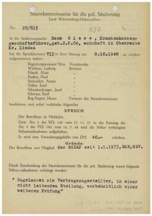 Giese, Hans