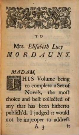 A select collection of Novels and Histories : in six volumes, 6