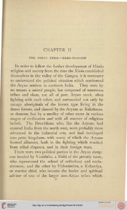 The Hindu Epics - Hero-Worship