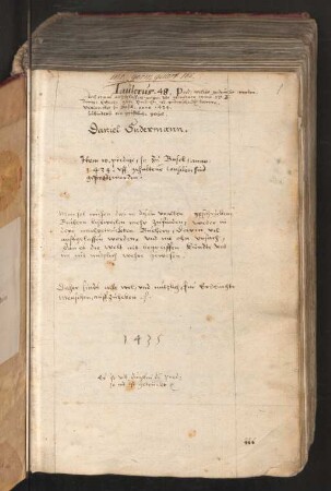 Sammlung von Predigten : Ms. germ. qu. 166