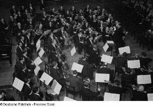 Orchester der Festivität zum 60jährigen Bestehen der Leipziger Volkszeitung