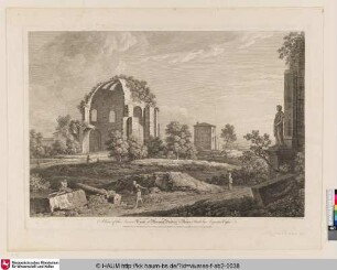 A View of the Ancient Temple of Minerva-Medica, at Rome; Built by Augustus Caesar