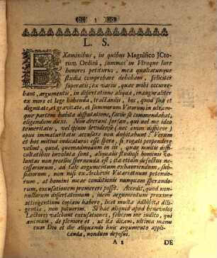 Dissertatio Inavgvralis Ivridica De Ivre Vicariorvm Imperii Cognoscendi De Cavsis Fevdorvm Imperii Regalivm