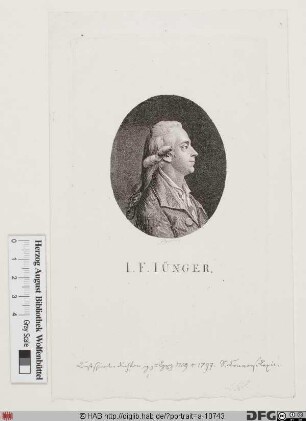 Bildnis Johann Friedrich Jünger