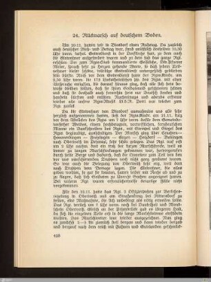 24. Rückmarsch auf deutschem Boden