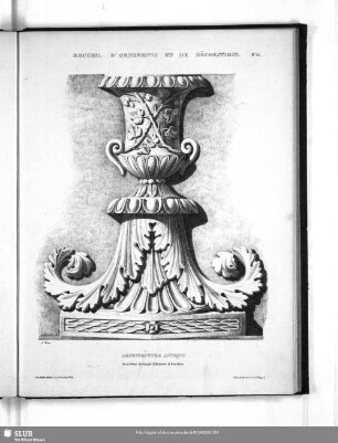 No. 44. Architecture Antique de la Frise du temple d'Antonin & Faustine