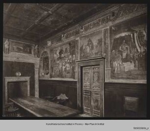 Wanddekoration mit Szenen der römischen Geschichte