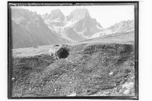 Piz Buin und Kleiner Piz Buin vom Val Tuoi aus gesehen