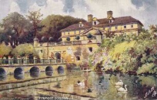 Schloss Pyrmont (Aquarell)