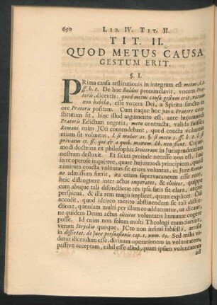 Tit. II. Quod Metus Causa Gestum Erit