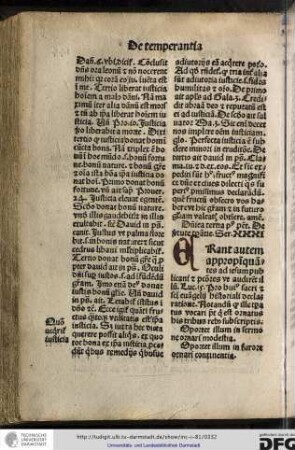 Dominica tertia post penthecostes de virtute temperantie, sermo XXXI.