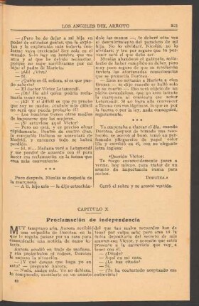 Capítulo X : Proclamación de independencia