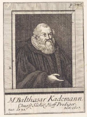 Bildnis des Balthasar Kademann