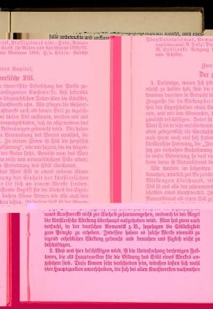 Zweites Kapitel. Der poetische Stil