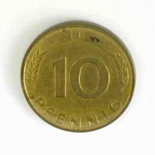 10 Pfennig Bundesrepublik Deutschland 1996