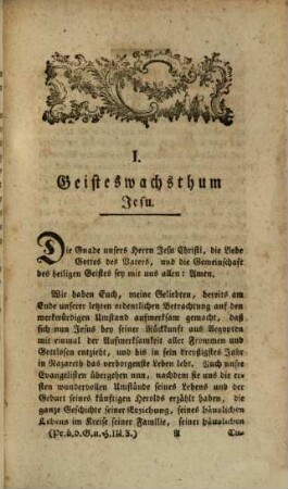 Predigten über die evangelische Geschichte, Drittes Zehend