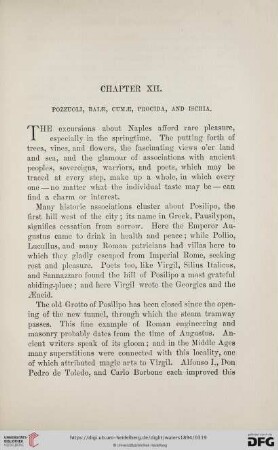 Chapter XII: Pozzuoli, Balæ, Cumæ, Procida, and Ischia