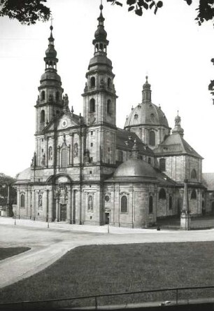 Fulda, Dom : Fulda. Dom. Ansicht von Nordosten