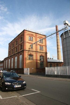 Sudhaus der Brauerei Michelsbräu (Massivbau); Babenhausen, Fahrstraße 81
