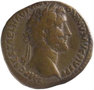 Münze, Sesterz, 151 - 152
