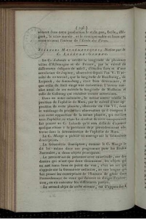 Sciences Mathematiques;