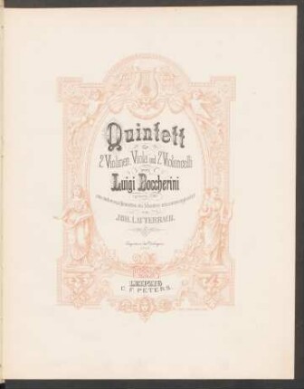 Quintett für 2 Violinen, Viola und 2 Violoncelli