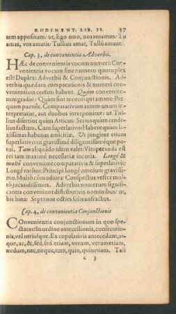 Cap. 4, de convenientia Coniunctionis