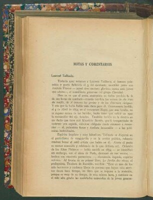 Notas y comentarios