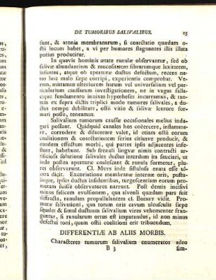 Differentiæ Ab Aliis Morbis.