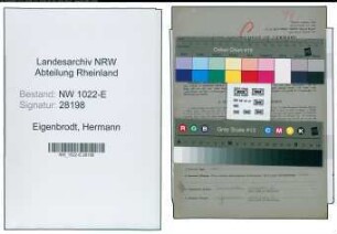 Entnazifizierung Hermann Eigenbrodt , geb. 26.05.1891 (Arbeiter)