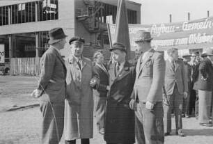 Demontration am 1.Mai 1954