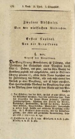 Zweiter Abschnitt. Von den vielfachen Verbrechen