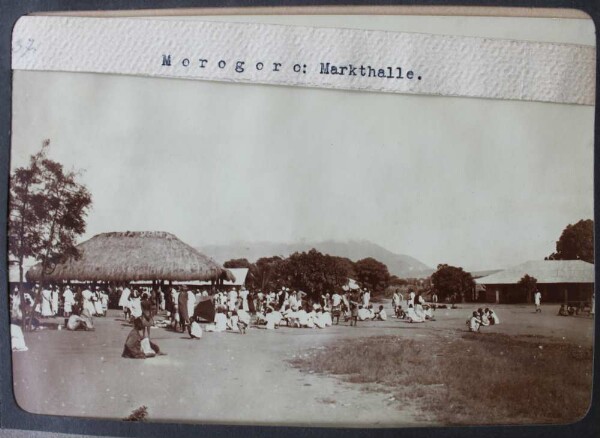 Morogoro : Marché couvert