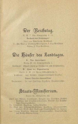 Staats-Ministerium