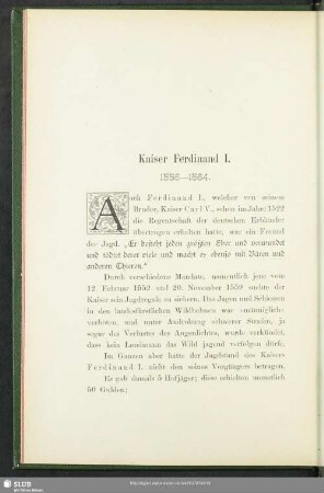 Kaiser Ferdinand I. : 1556-1564